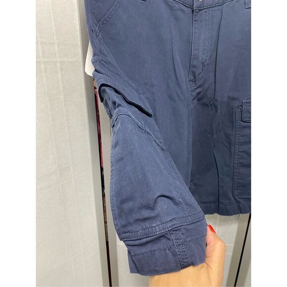 Carhartt mens cargo shorts in blue color size 34 NWT - Picture 2 of 9